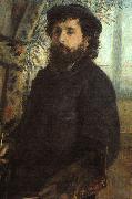 Pierre Renoir Portrait of Claude Monet France oil painting reproduction